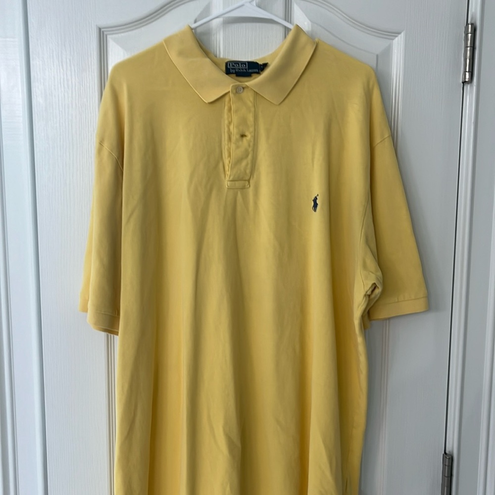 Yellow XXLT Polo by Ralph Lauren